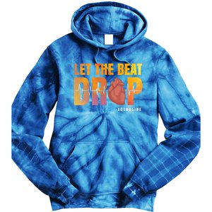 Let The Beat Drop Adenosine Graphic Nurse Gift Print Gift Tie Dye Hoodie