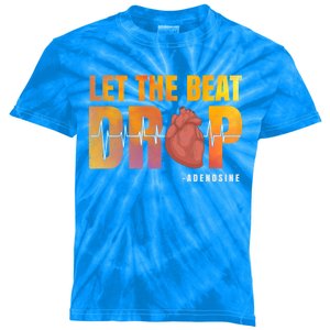 Let The Beat Drop Adenosine Graphic Nurse Gift Print Gift Kids Tie-Dye T-Shirt