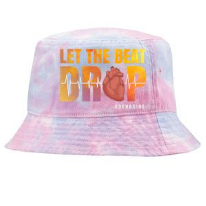 Let The Beat Drop Adenosine Graphic Nurse Gift Print Gift Tie-Dyed Bucket Hat