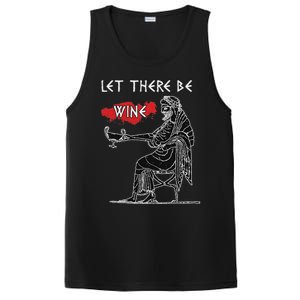 Let There Be Wine Funny Dionysus God Of Wine PosiCharge Competitor Tank