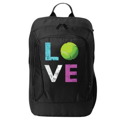 Love Tennis Best Fun Birthday Gift City Backpack