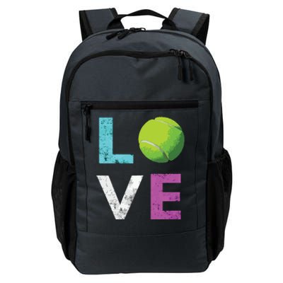 Love Tennis Best Fun Birthday Gift Daily Commute Backpack