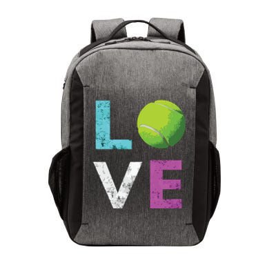 Love Tennis Best Fun Birthday Gift Vector Backpack