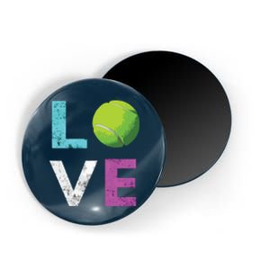 Love Tennis Best Fun Birthday Gift Magnet