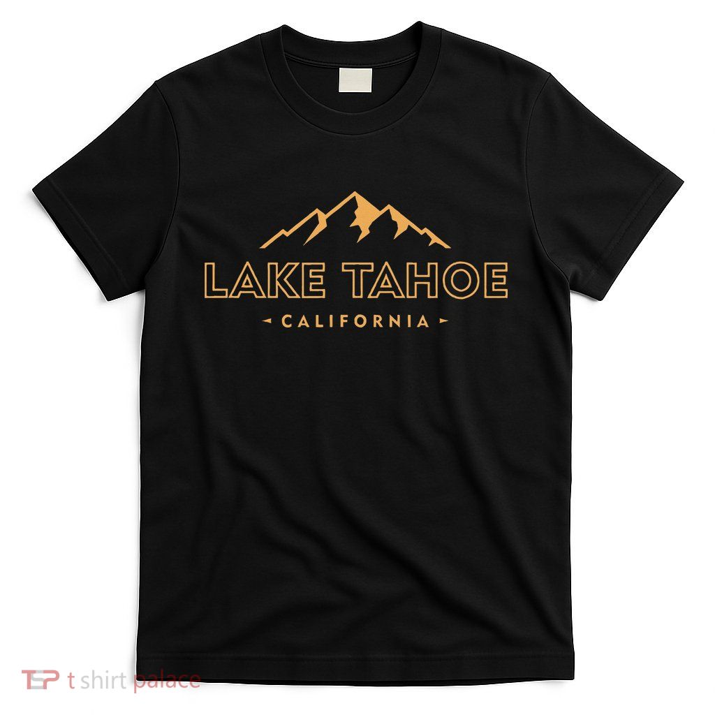 Lake Tahoe California Retro Mountain Souvenir T-Shirt