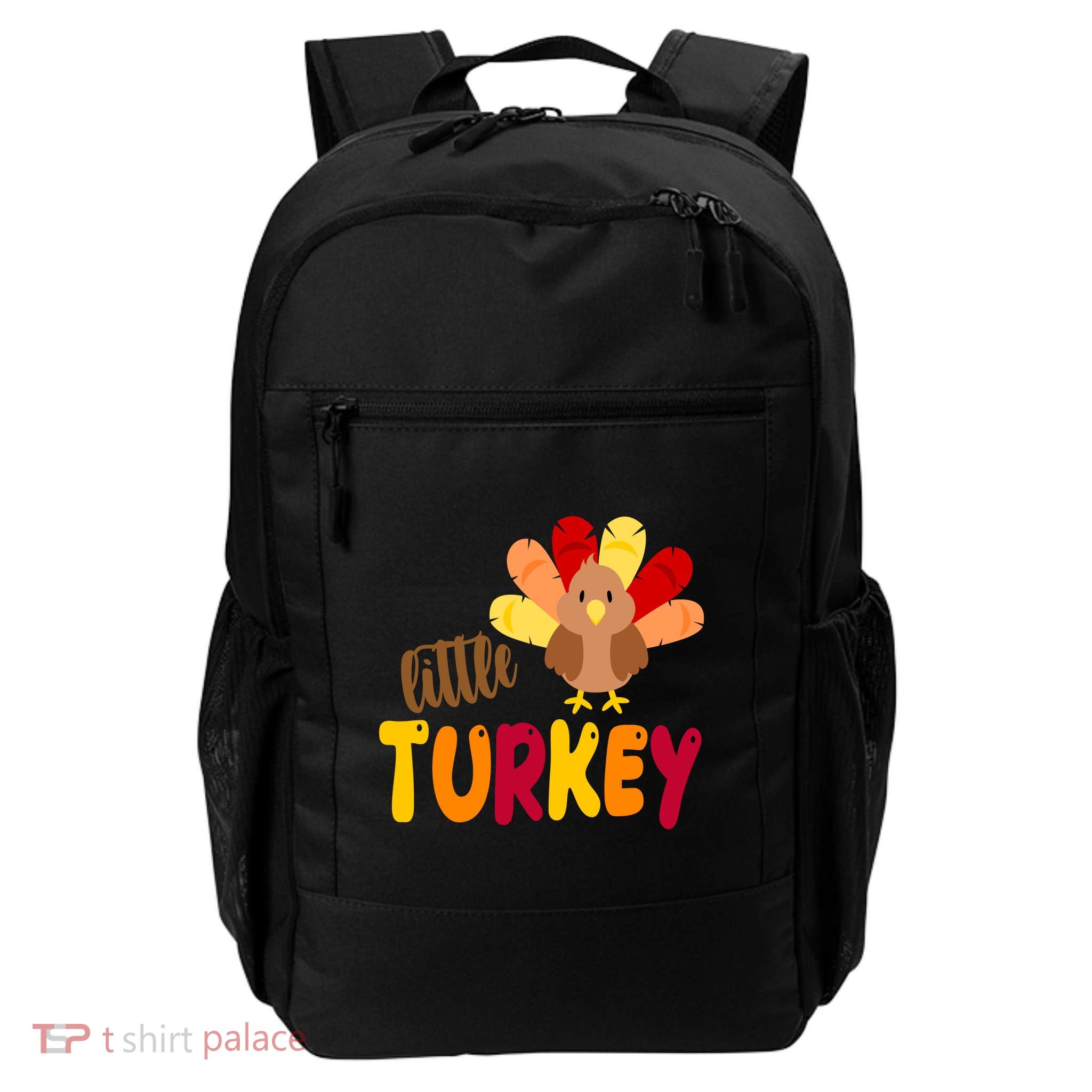 Little Turkey Cute Thanksgiving Holiday Backpack