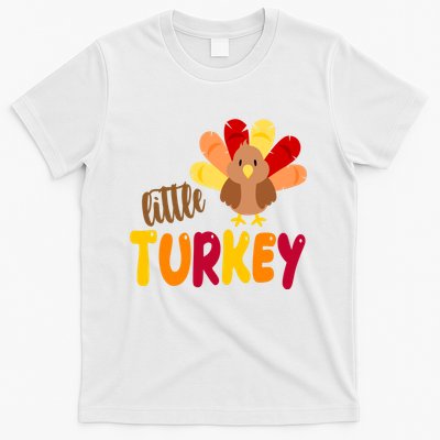 Little Turkey Cute Thanksgiving Holiday T-Shirt