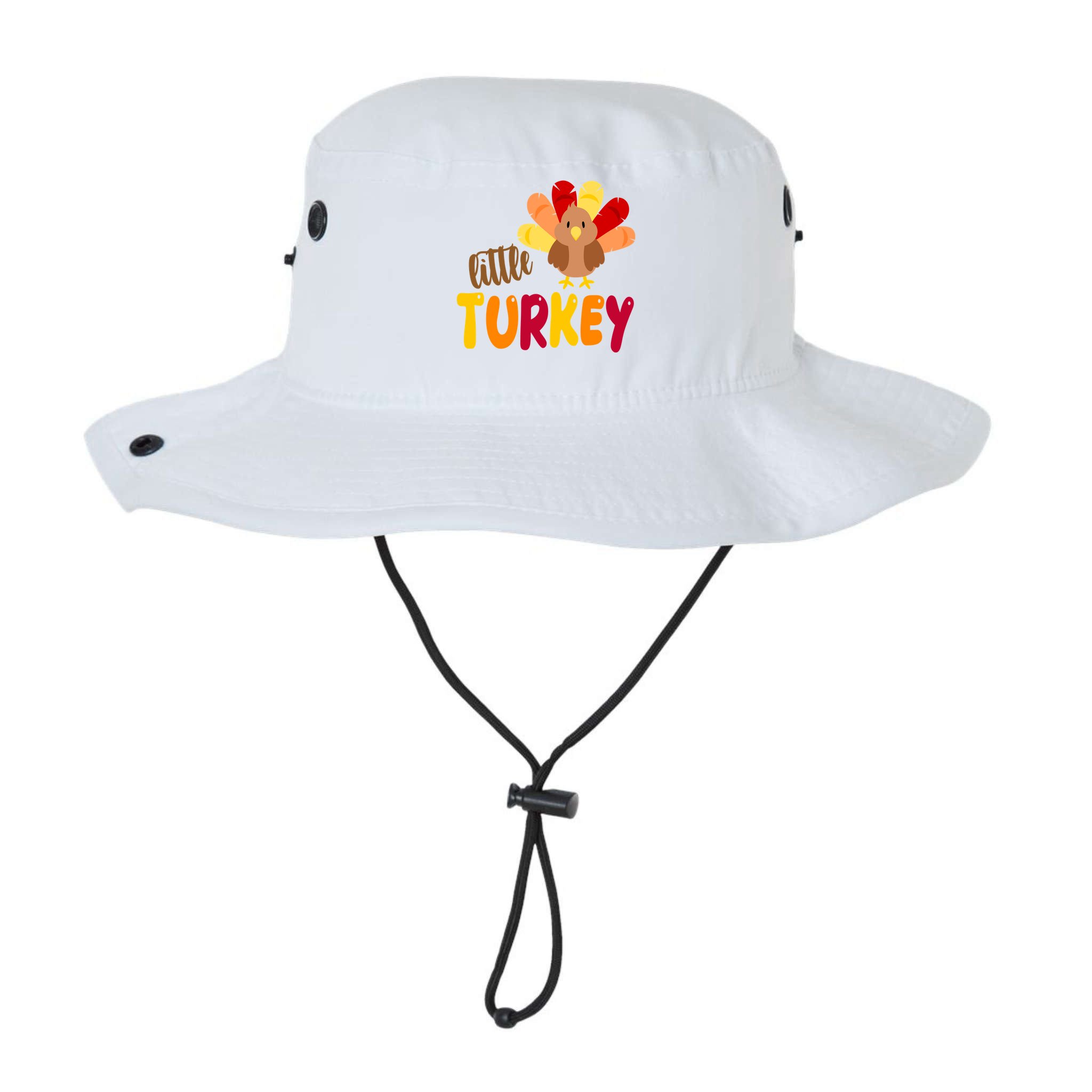 Little Turkey Cute Thanksgiving Holiday Bucket Hat