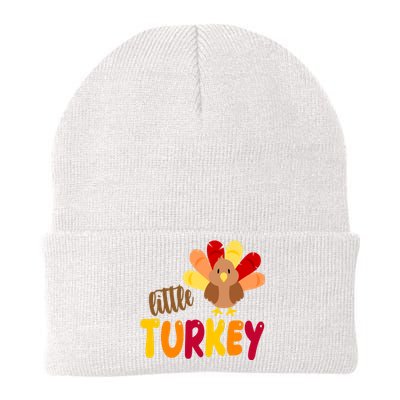 Little Turkey Cute Thanksgiving Holiday Knit Cap Winter Beanie