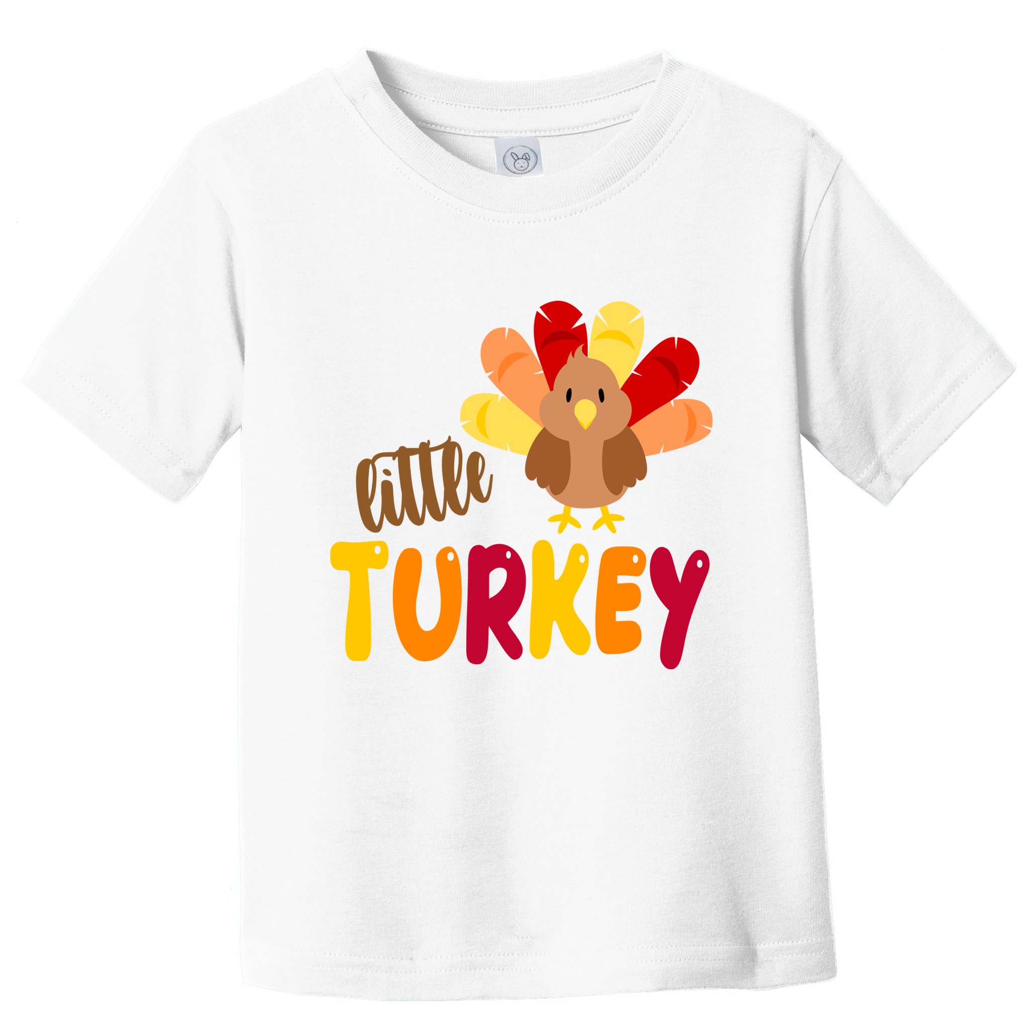 Little Turkey Cute Thanksgiving Holiday Toddler T-Shirt
