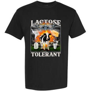 Lactose Tolerant Cow Milk Cow Apparel Farmers Garment-Dyed Heavyweight T-Shirt