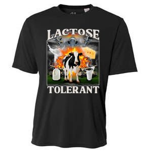 Lactose Tolerant Cow Milk Cow Apparel Farmers Cooling Performance Crew T-Shirt