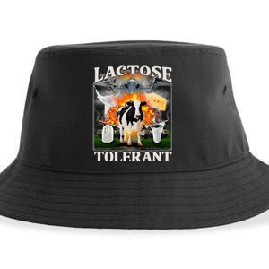 Lactose Tolerant Cow Milk Cow Apparel Farmers Sustainable Bucket Hat