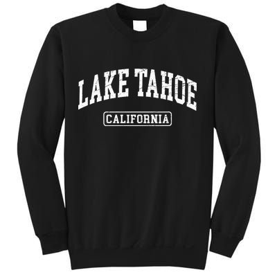 Lake Tahoe California Worn Design Style Classic Sweatshirt