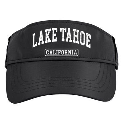 Lake Tahoe California Worn Design Style Classic Adult Drive Performance Visor