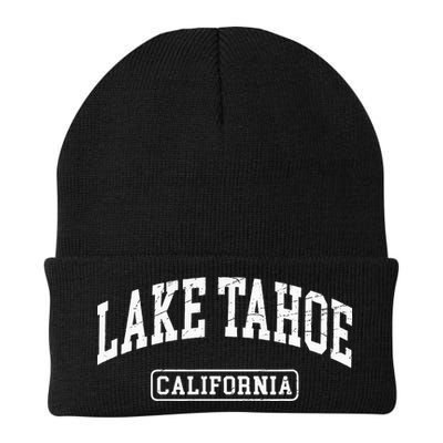 Lake Tahoe California Worn Design Style Classic Beanie