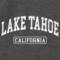 Lake Tahoe California Worn Design Style Classic Vector Backpack