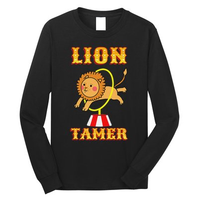 Lion Tamer Costume Circus Themed Birthday Party Long Sleeve Shirt