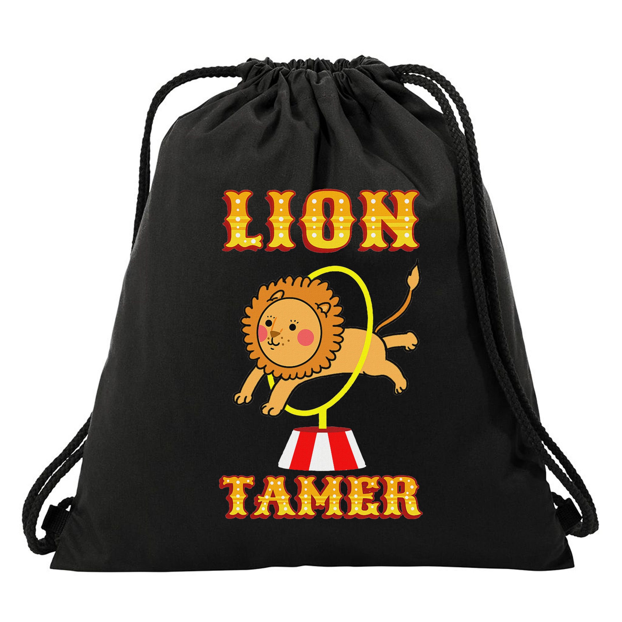 Lion Tamer Costume Circus Themed Birthday Party Drawstring Bag