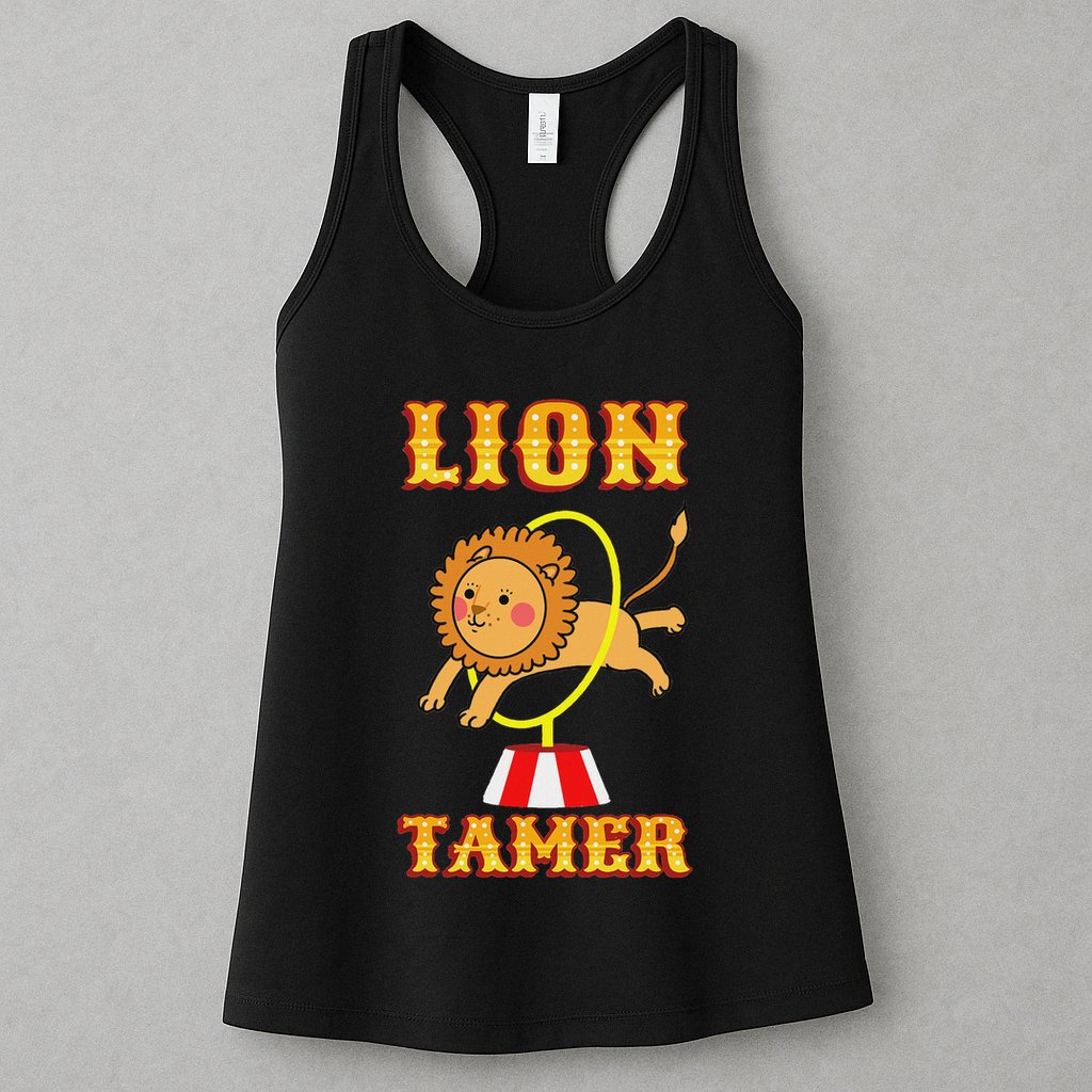 Lion Tamer Costume Circus Themed Birthday Party Womens Tank Top
