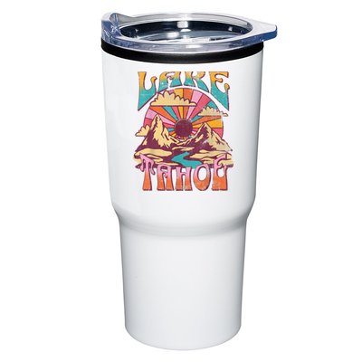 Lake Tahoe California Nature Hiking Mountains Outdoors Retro Tumbler