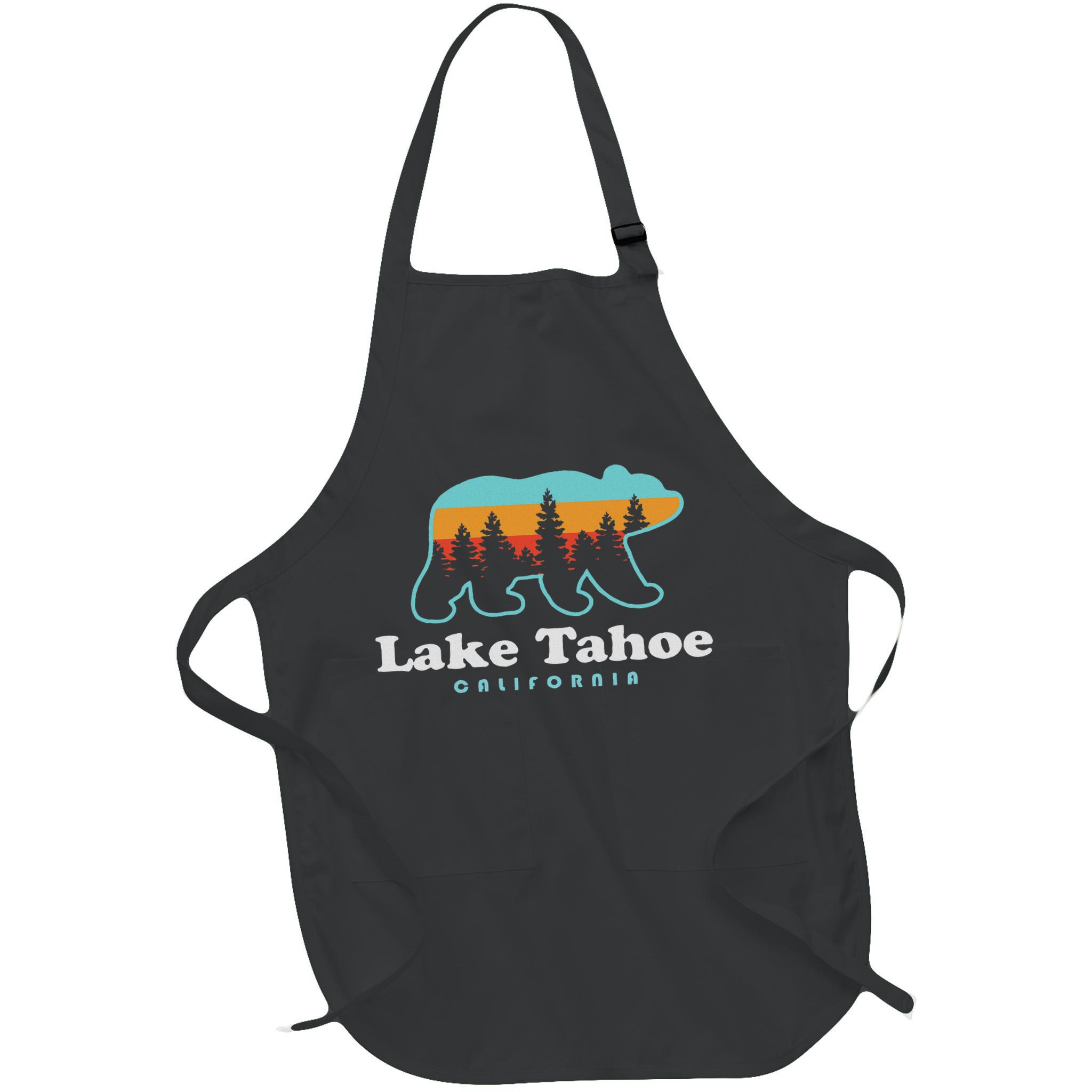 Lake Tahoe California Bear Mountains Hiking Apron