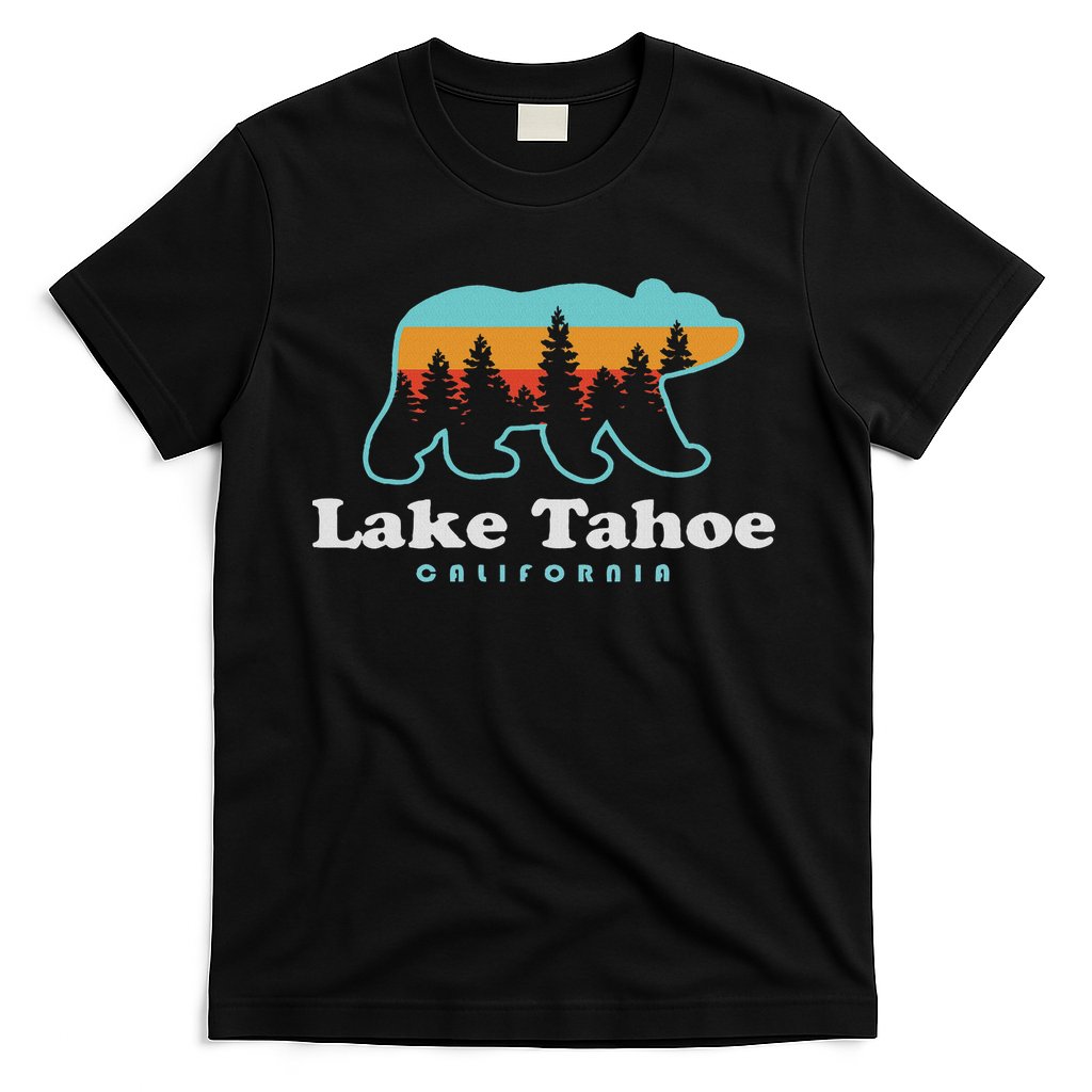 Lake Tahoe California Bear Mountains Hiking T-Shirt