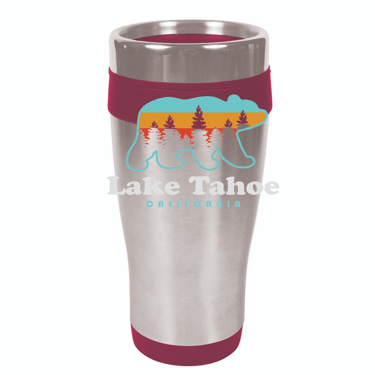 Lake Tahoe California Bear Mountains Hiking 16 in Basic Backpack