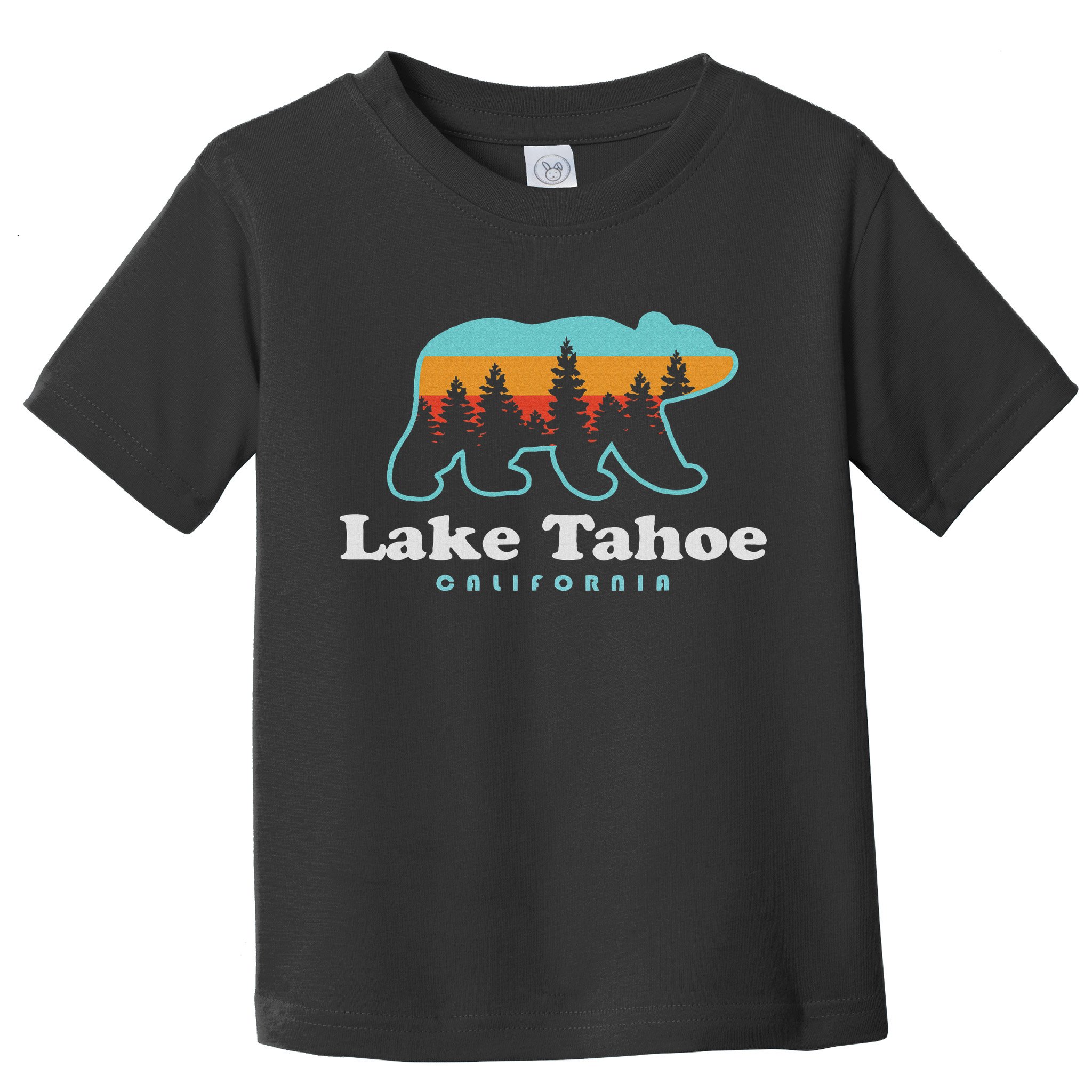 Lake Tahoe California Bear Mountains Hiking Toddler T-Shirt