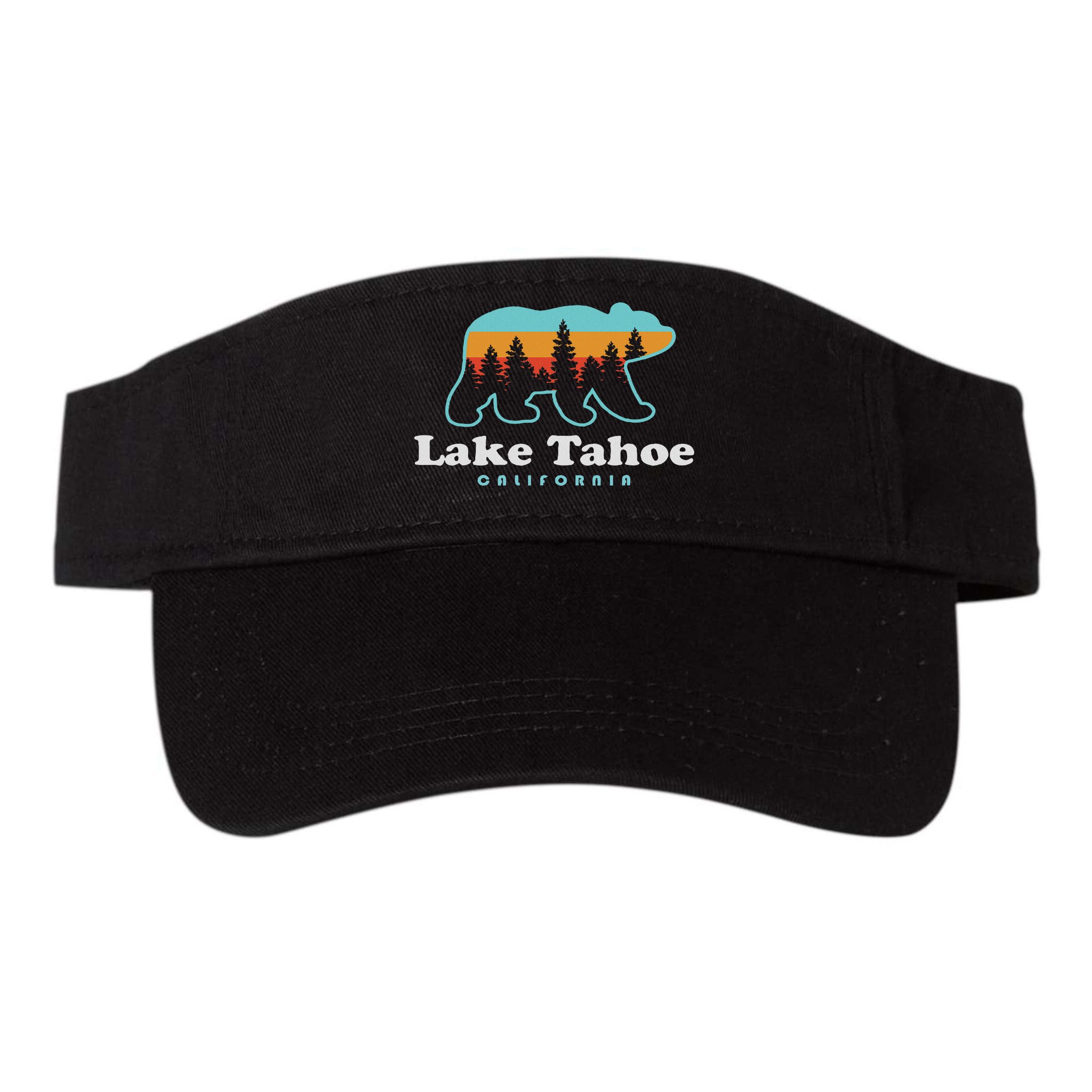 Lake Tahoe California Bear Mountains Hiking Visor