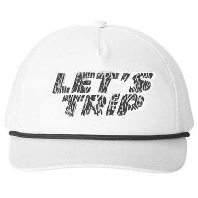 Lets Trip Crocodile Alligators Snapback Five-Panel Rope Hat