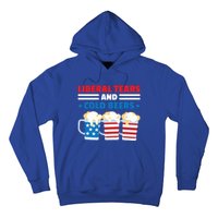 Liberal Tears Cold Beers 2020 Election Trump Republican Gift Funny Gift Hoodie