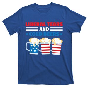 Liberal Tears Cold Beers 2020 Election Trump Republican Gift Funny Gift T-Shirt