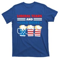 Liberal Tears Cold Beers 2020 Election Trump Republican Gift Funny Gift T-Shirt