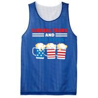 Liberal Tears Cold Beers 2020 Election Trump Republican Gift Funny Gift Mesh Reversible Basketball Jersey Tank