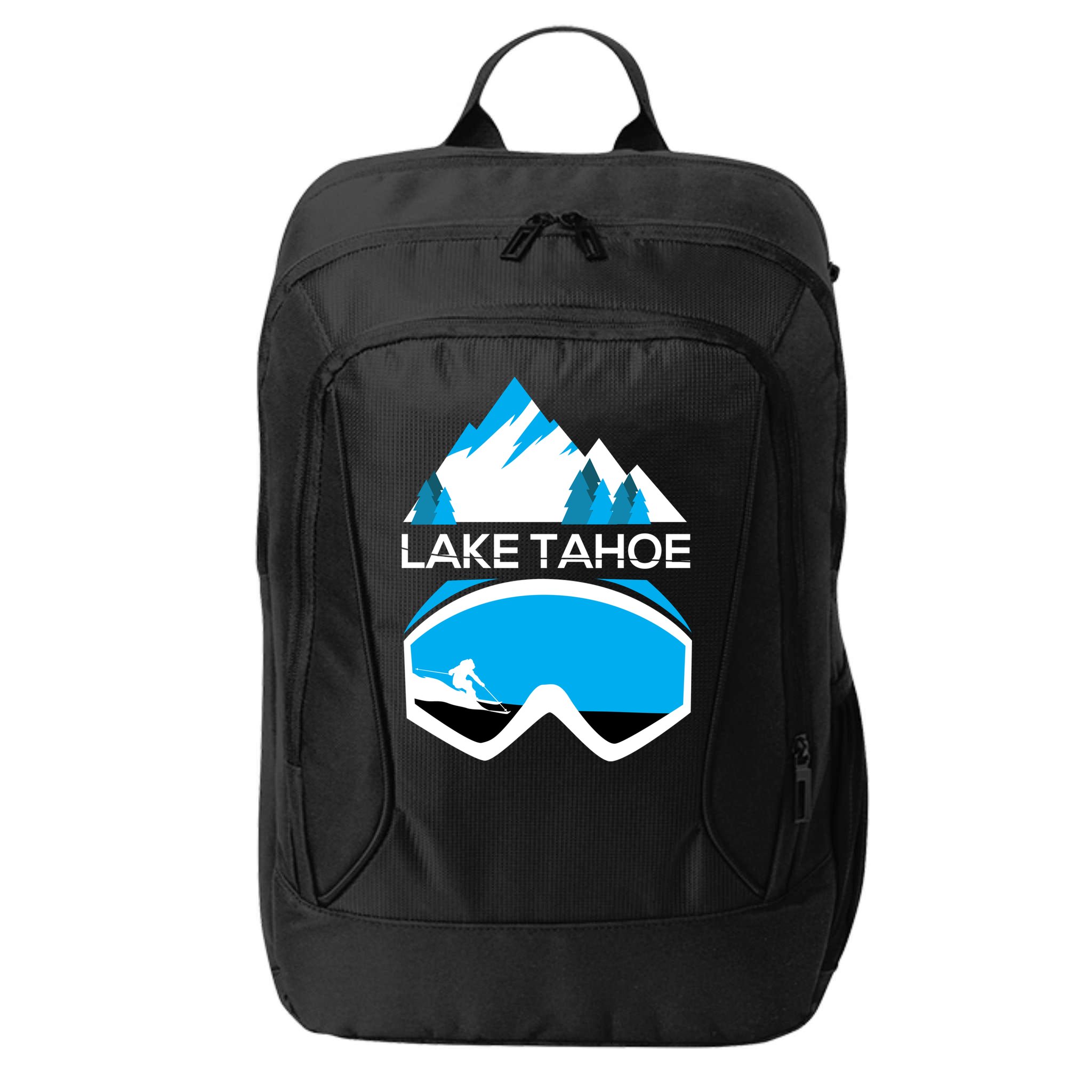 Lake Tahoe California Gift Ski Goggles Skiing Gift Clothes City Backpack