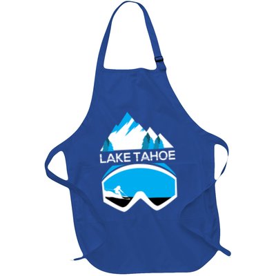 Lake Tahoe California Gift Ski Goggles Skiing Gift Clothes Apron