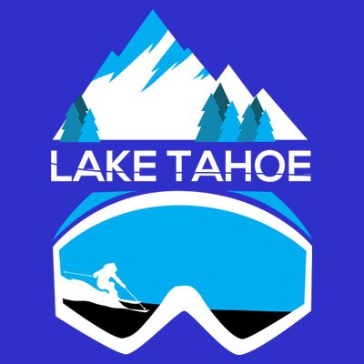 Lake Tahoe California Gift Ski Goggles Skiing Gift Clothes T-Shirt