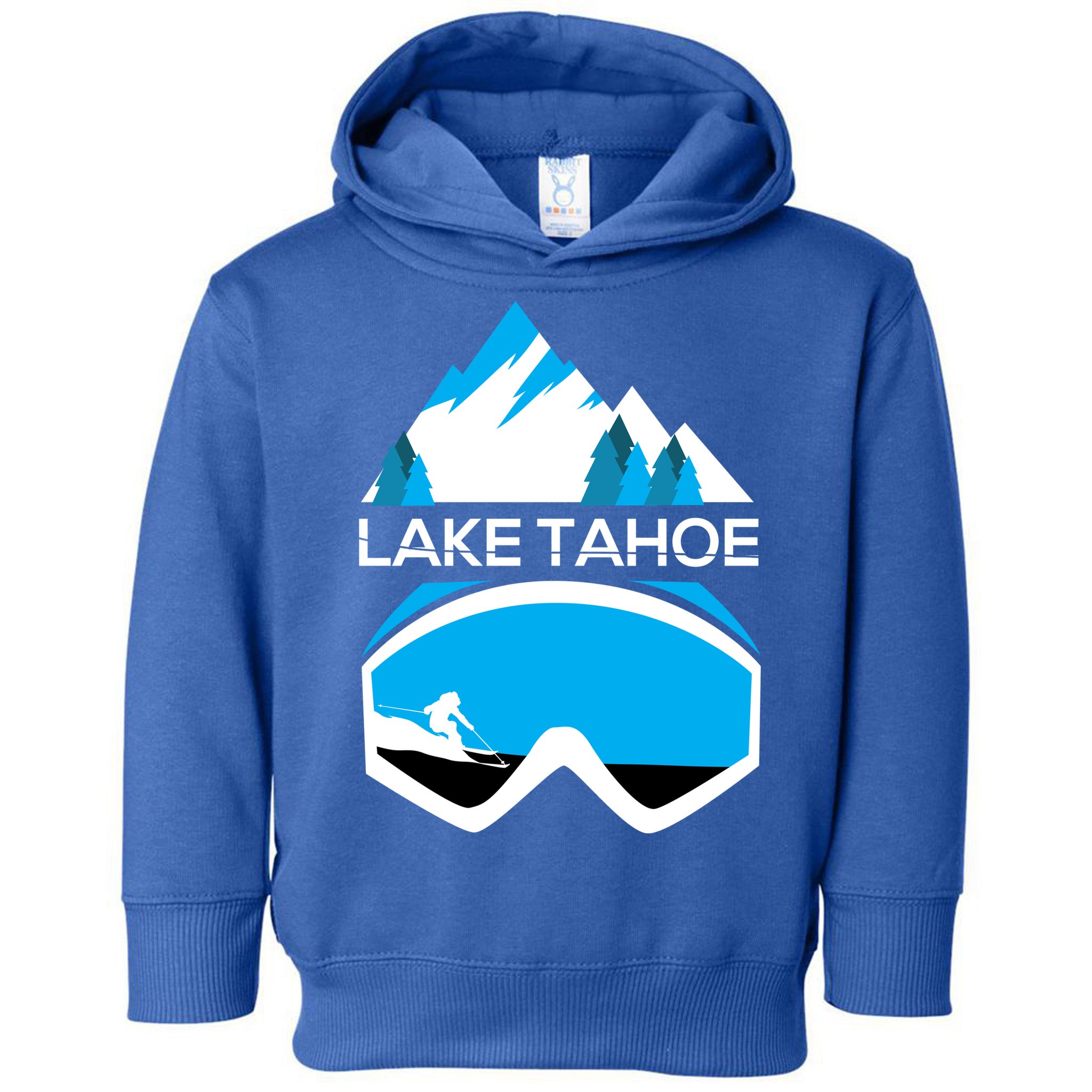 Lake Tahoe California Gift Ski Goggles Skiing Gift Clothes Toddler Hoodie