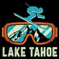 Lake Tahoe California Retro Vintage Skiing And Snowboarding Great Gift Backpack