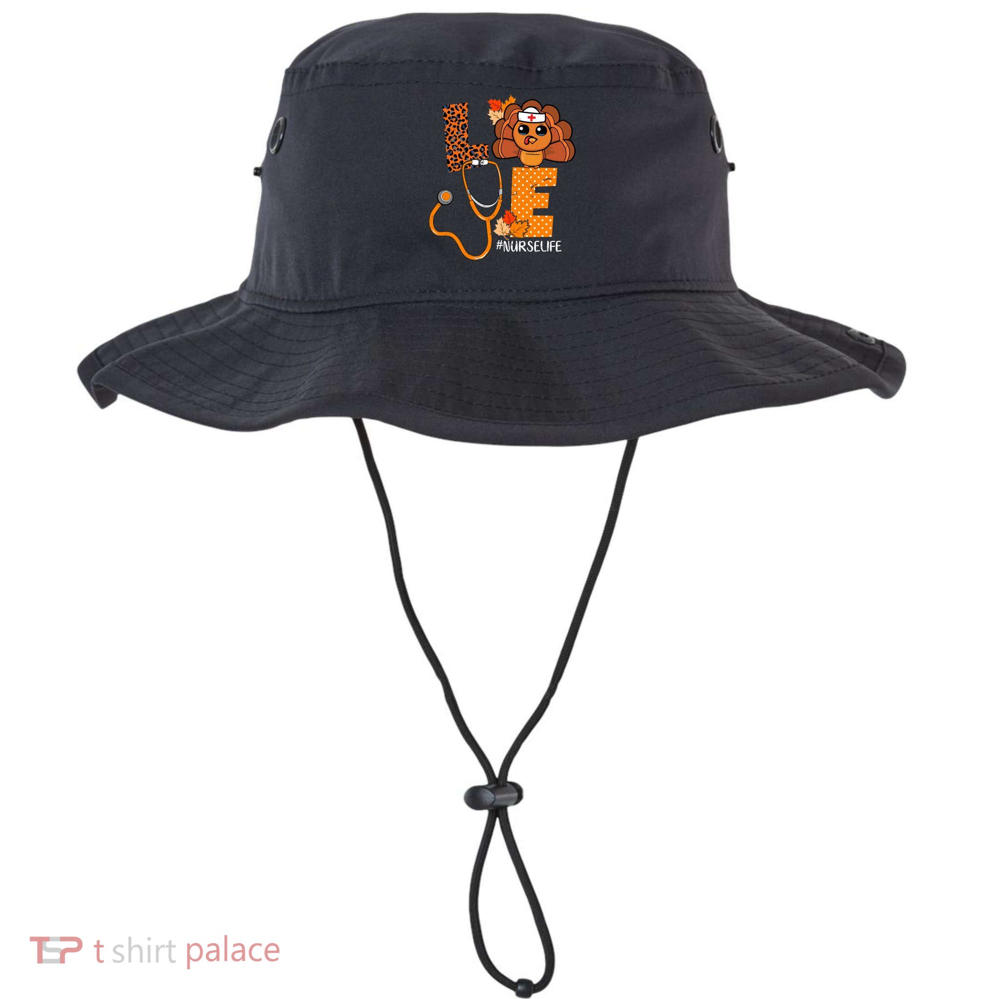 Love Thanksgiving Cute Nurse Life Bucket Hat