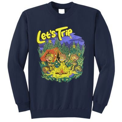 Let’S Trip Campfire Tall Sweatshirt