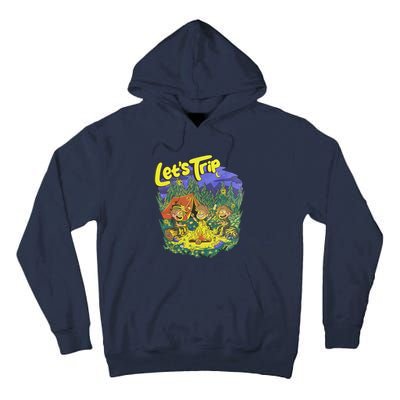 Let’S Trip Campfire Tall Hoodie