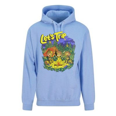 Let’S Trip Campfire Unisex Surf Hoodie