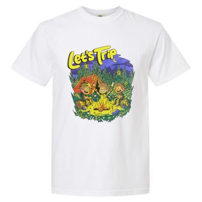 Let’S Trip Campfire Garment-Dyed Heavyweight T-Shirt