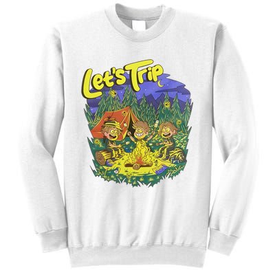 Let’S Trip Campfire Sweatshirt