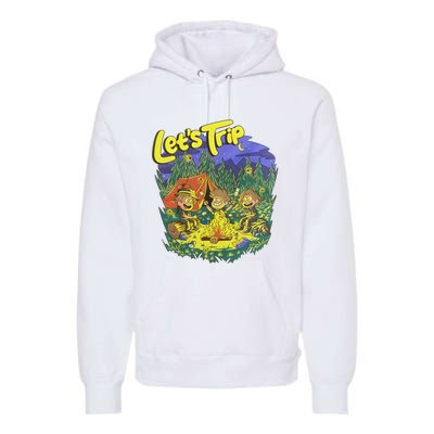 Let’S Trip Campfire Premium Hoodie