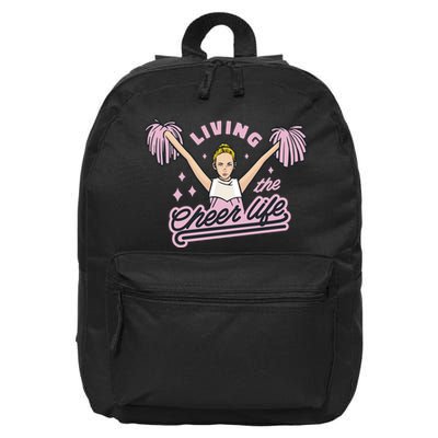 Living The Cheer Life 16 in Basic Backpack