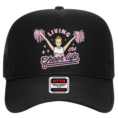 Living The Cheer Life Trucker Hat