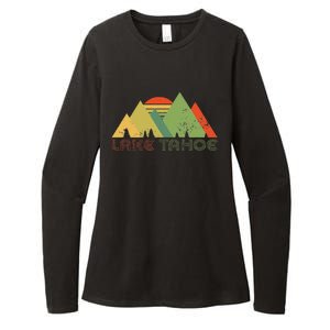 Lake Tahoe California Nevada Mountain Skiing Ski CA Womens CVC Long Sleeve Shirt